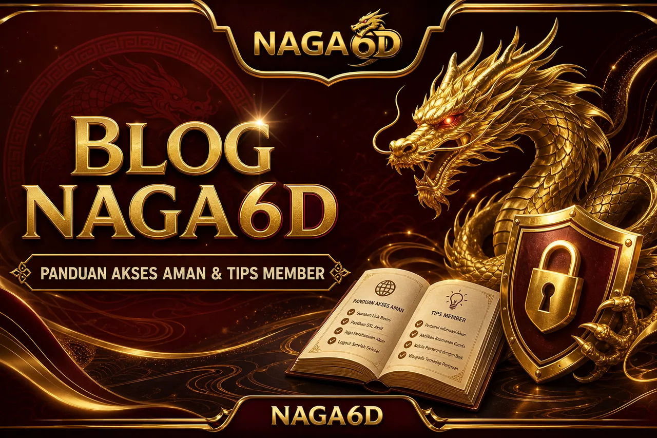 Blog NAGA6D — Panduan akses aman & tips member