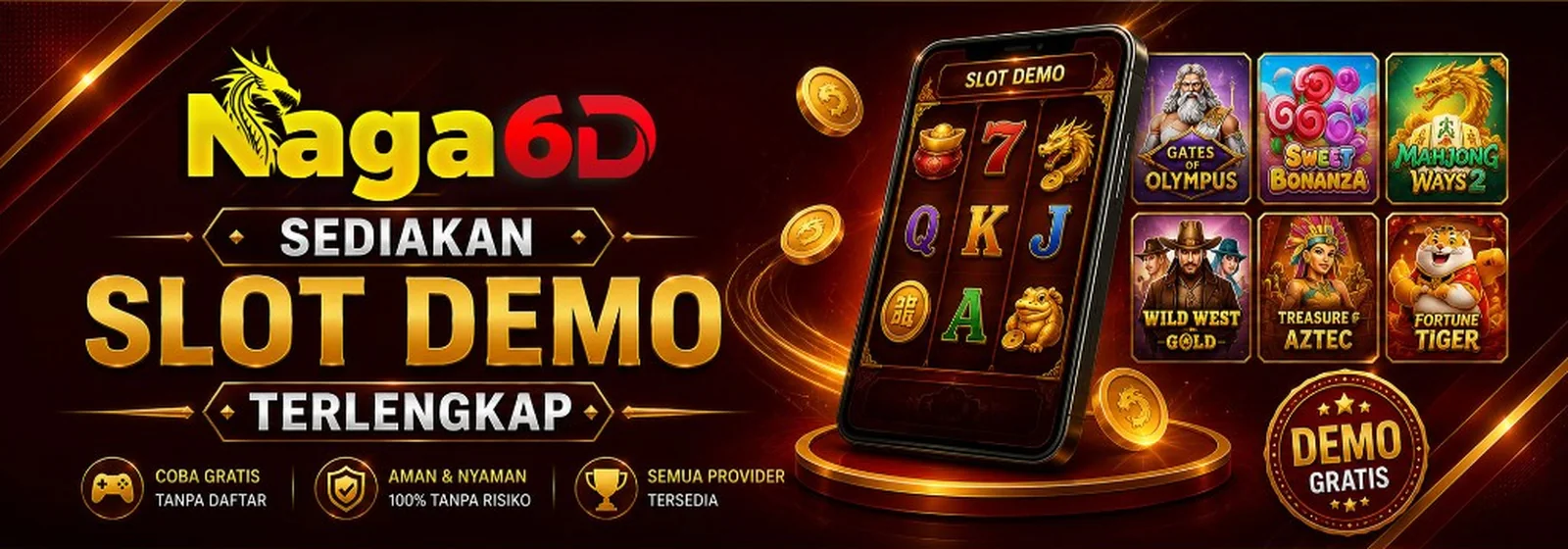 NAGA6D sediakan slot demo terlengkap coba gratis tanpa daftar